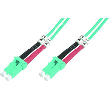 Digitus Fiber Optic Patch Cord, LC/LC Multimode 50/125 µ, OM3, Duplex, 10m_1382052355