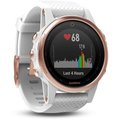 Garmin fenix5S Sapphire RoseGold Optic, bílý pásek_279959328