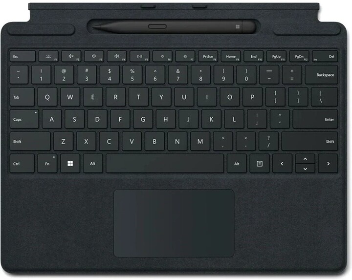 Microsoft Surface Pro Signature Keyboard + Slim Pen 2 Bundle (Black), CZ&amp;SK (potisk)_1496980327