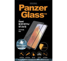 PanzerGlass ochranné sklo Edge-to-Edge pro Xiaomi Mi 10T Pro/10T Lite/10T, antibakteriální, černá Poukaz 200 Kč na nákup na Mall.cz