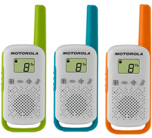 Motorola TLKR T42, triple pack Poukaz 200 Kč na nákup na Mall.cz + O2 TV HBO a Sport Pack na dva měsíce