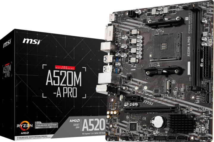 MSI A520M-A PRO - AMD A520_498057409