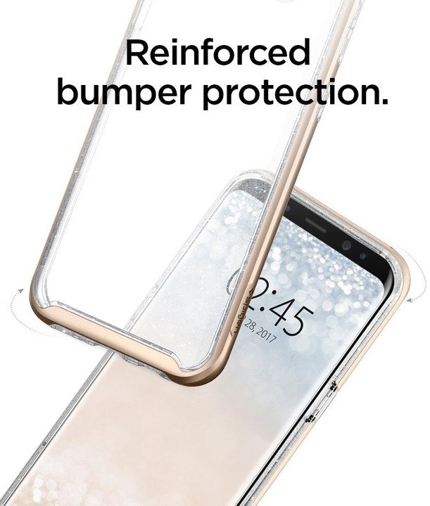 Spigen Neo Hybrid Crystal pro Samsung Galaxy S8, glitter gold_1850153870