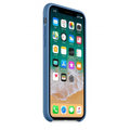 Apple silikonový kryt na iPhone X, džínově modrá_1880042396