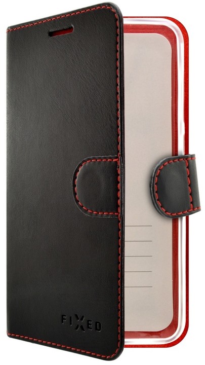 FIXED FIT pouzdro typu kniha pro Sony Xperia E5, černé_1665689482
