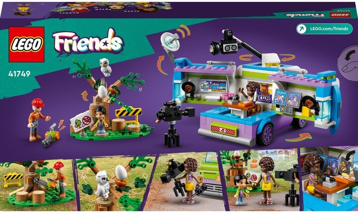LEGO® Friends 41749 Novinářská dodávka_102397527