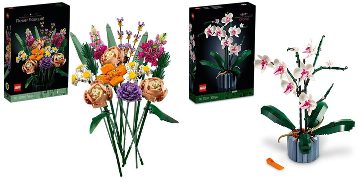Extra výhodný balíček LEGO® 10280 Kytice a 10311 Orchidej_1031352415