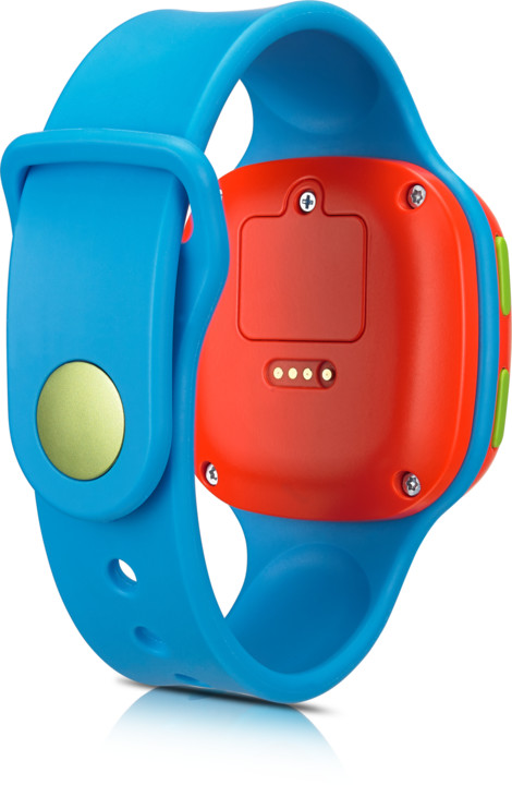 ALCATEL MOVETIME Track&amp;Talk Watch, Blue/Red_758628749