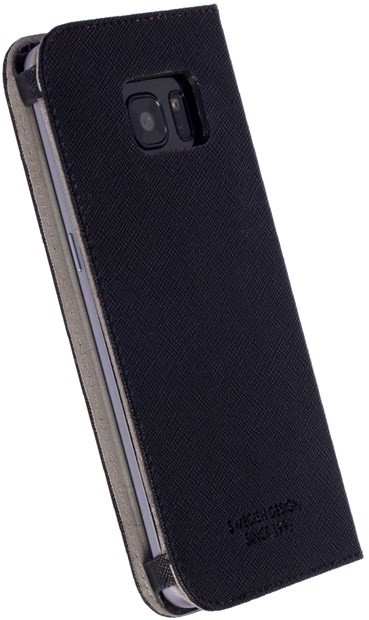 Krusell flipové pouzdro MALMÖ FolioCase pro Samsung Galaxy S7 edge, černá_1460009185