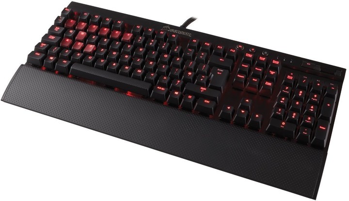 Corsair Gaming K70 RED LED + Cherry MX BLUE, EU_1251776939