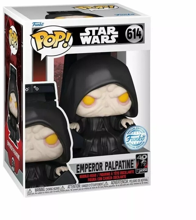 Figurka Funko POP! Star Wars - Emperor Palpatine (Star Wars 614)_630096655