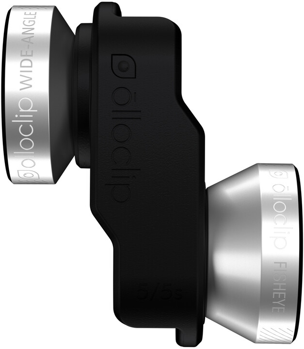 Olloclip 4in1 lens, silver/black - iPhone SE/5s/5_1841288087
