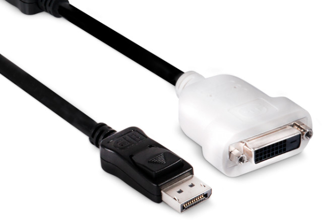 Club3D DisplayPort 1.1 na DVI-D, single link, pasivní adaptér, 25cm_87115689