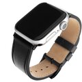 FIXED kožený řemínek pro Apple Watch 42/44/45mm, černá_2066519706