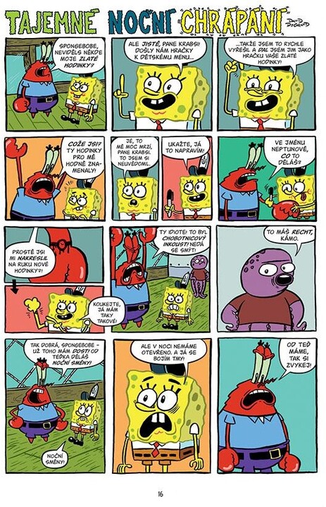 Komiks SpongeBob: Příběhy ze zakletého ananasu, 3.díl_2076519714