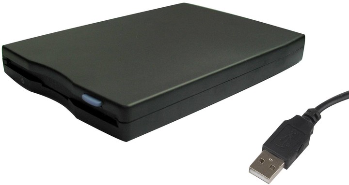 Gembird FDD 1.44MB externí USB black (černá)