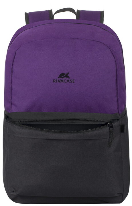 RivaCase Mestalla 5560 batoh 20L na notebook 15.6", fialová/černá