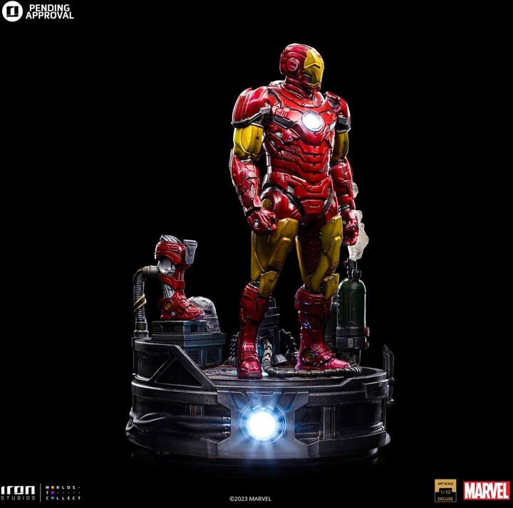 Figurka Iron Studios Marvel Comics: Iron Man Unleashed Deluxe, Art Scale 1/10_346044191