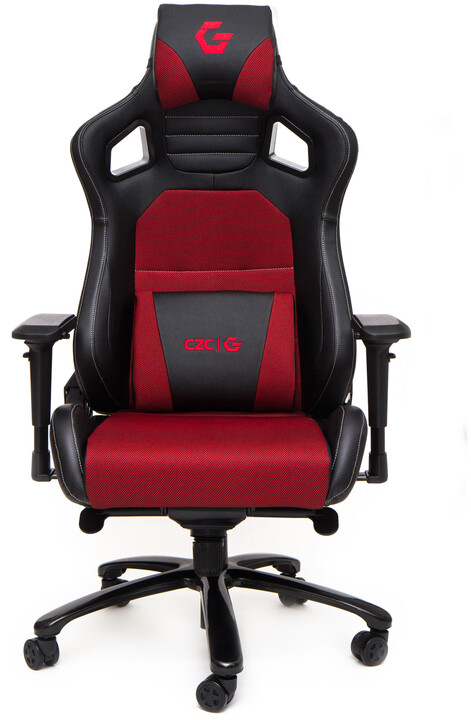CZC.Gaming Throne, herní židle, černá/červená_105413630