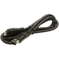PremiumCord Firewire 1394 6pin-4pin, 2m, černá