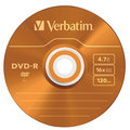 Verbatim DVD-R 4,7GB 16x colour slim 5ks_1305699715