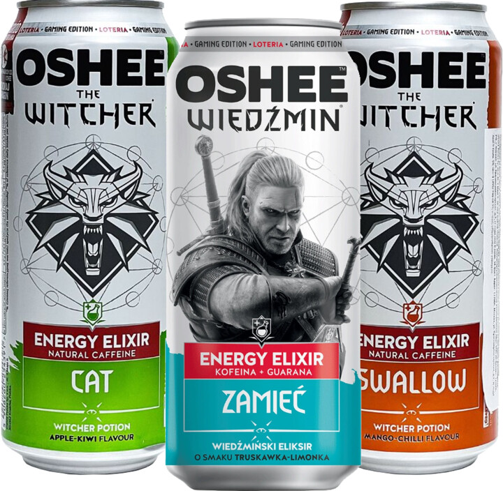 Výhodný set Oshee Witcher Energy Elixir, energetický, 3x500ml_1444886602