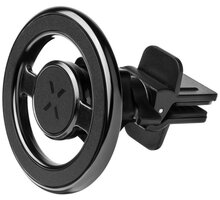 FIXED magnetický kovový držák MagMount Vent do ventilace s podporou MagSafe, černá_646568706