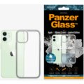 PanzerGlass ochranný kryt ClearCase pro iPhone 12 mini, antibakteriální, stříbrná_243372616