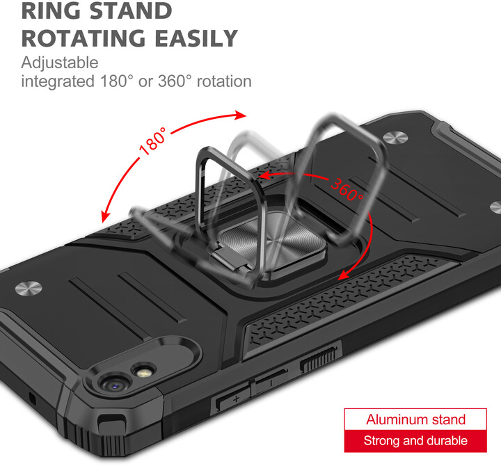 Lenuo Union Armor zadní kryt pro Xiaomi Redmi 9A, černá_1440065512