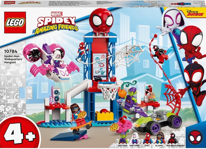 LEGO® Marvel Super Heroes 10784 Spider-Man a pavoučí základna_683656644