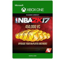 NBA 2K17 - 450,000 VC (Xbox ONE) - elektronicky_881125241