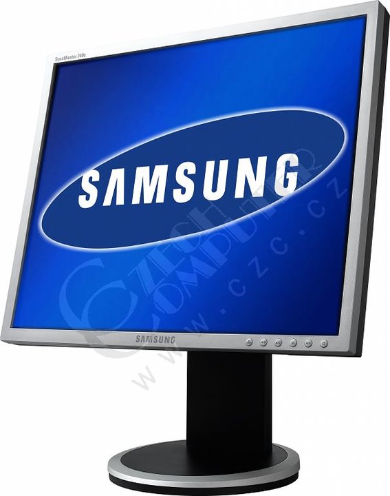 Samsung SyncMaster 740B stříbrný - LCD monitor monitor 17&quot;_2078282702