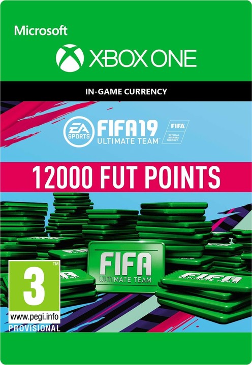 FIFA 19 - 12000 FUT Points (Xbox ONE) - elektronicky_48940241