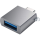 Satechi Type-C - Type A USB Adapter, šedá_509855321
