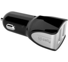 CELLY Turbo s 2 x USB výstupem, 3,4 A, černá_1305711793