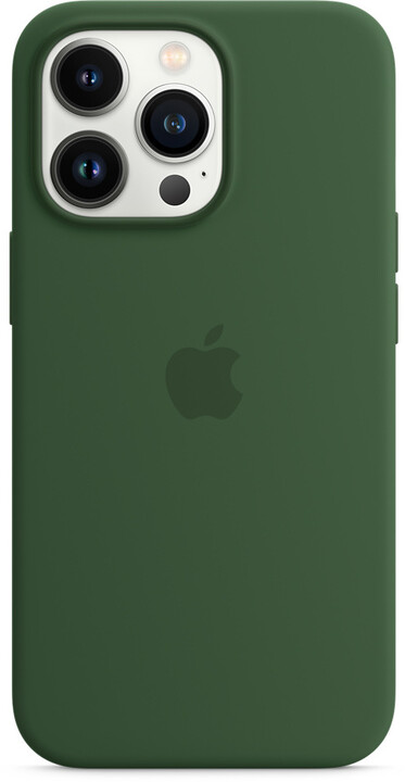 Apple silikonový kryt s MagSafe pro iPhone 13 Pro, jetelově zelená_1833397925