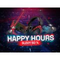 Happy hours s 50% férovými slevami okoření Black Friday