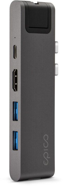 EPICO Hub Pro II s rozhraním USB-C pro notebooky - vesmírně šedá_680088091