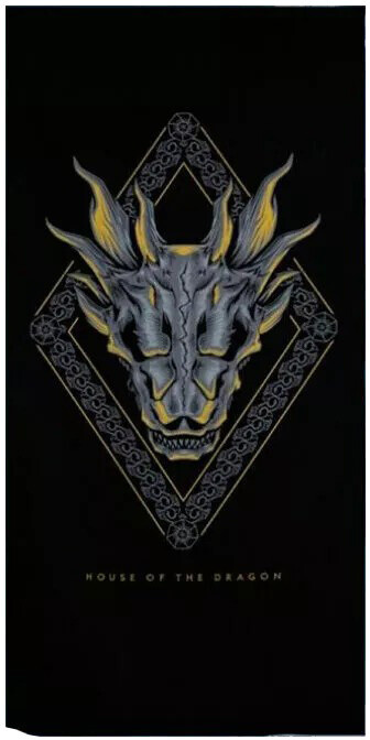 Ručník Game of Thrones: House of the Dragon - Dragon Skull_1017856662