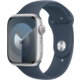 Apple Watch Series 9, 45mm, Silver, Storm Blue Sport Band - S/M_449674940