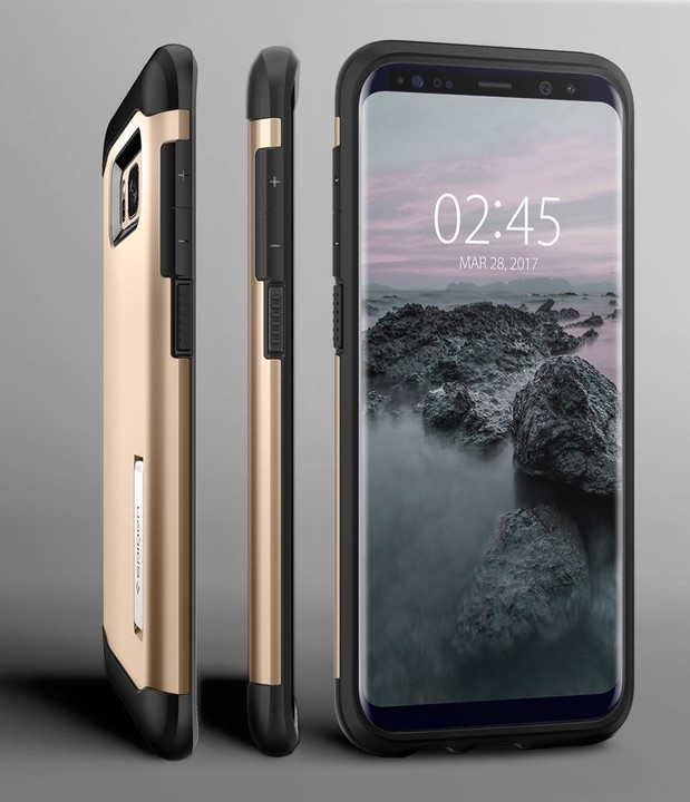 Spigen Slim Amor pro Samsung Galaxy S8+, gold maple_980095445