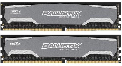 Crucial 8GB (2x4GB) DDR4 2400, Ballistix Sport_1208773054