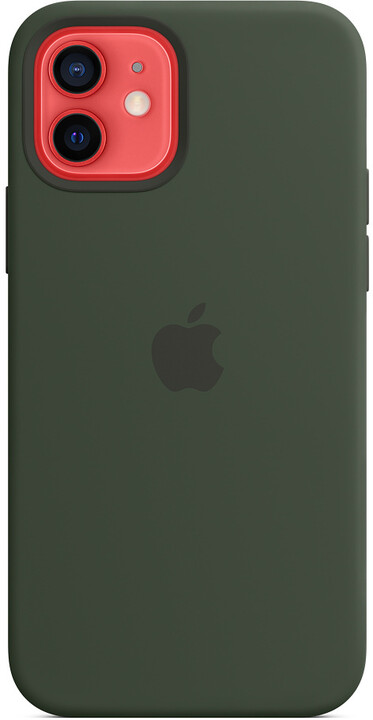 Apple silikonový kryt s MagSafe pro iPhone 12/12 Pro, zelená_847855850
