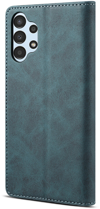 Lenuo Leather flipové pouzdro pro Samsung Galaxy A13, modrá_829585779