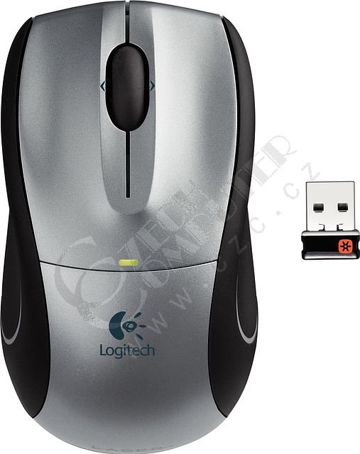 Logitech Wireless Mouse M505, stříbrná_14152658