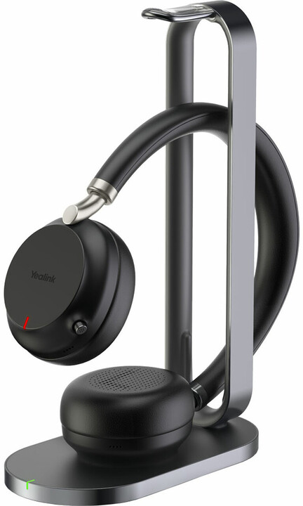 YEALINK BH72 Bluetooth, na obě uši, se stojanem, pro Teams, USB-C, černá_587051393
