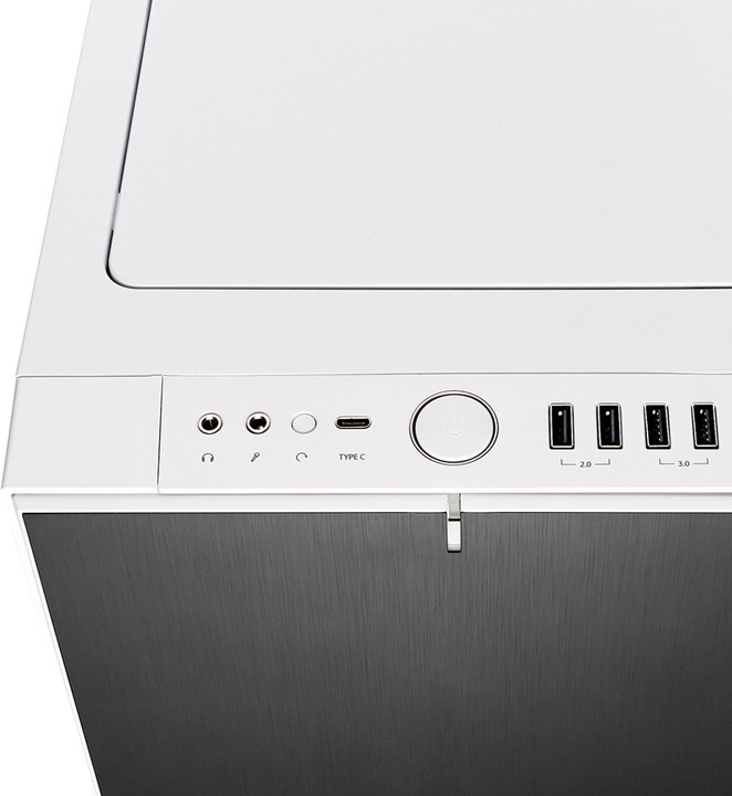 Fractal Design Define R6 USB-C Tempered glass, White_1855566307