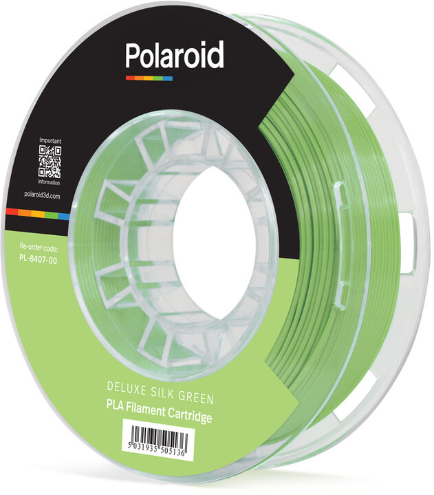 Polaroid 3D 250g Universal Premium PLA 1,75mm, zelená_424265315