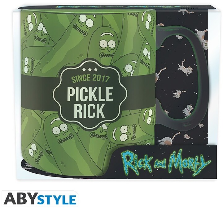 Hrnek Rick and Morty - Pickle Rick, 460 ml_1830121390
