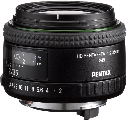 Pentax HD FA 35mm F2.0, černá_1082720385